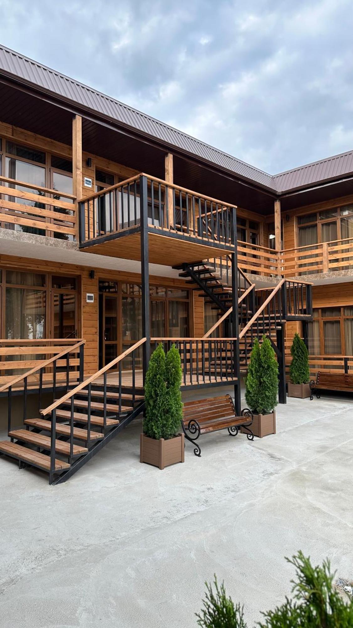 Hotel Лилия Gudauta Exterior foto